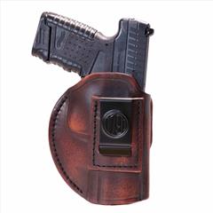 1791 Gunleather 4WH6VTGR 4-Way IWB/OWB Size 06 Vintage Leather Belt Clip Compati